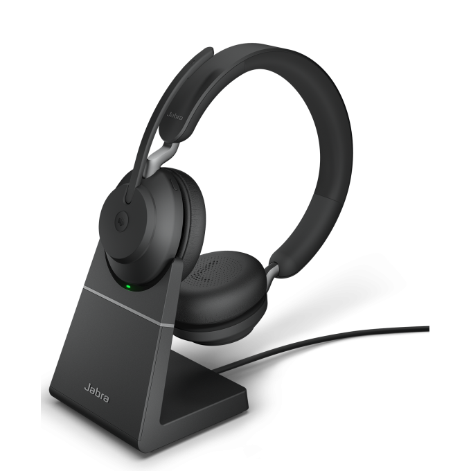 Гарнитура беспроводная JABRA EVOLVE2 65, LINK380A MS STEREO STAND BLACK 26599-999-989 Гарнитура беспроводная JABRA EVOLVE2 65, LINK380A MS STEREO STAND BLACK 26599-999-989