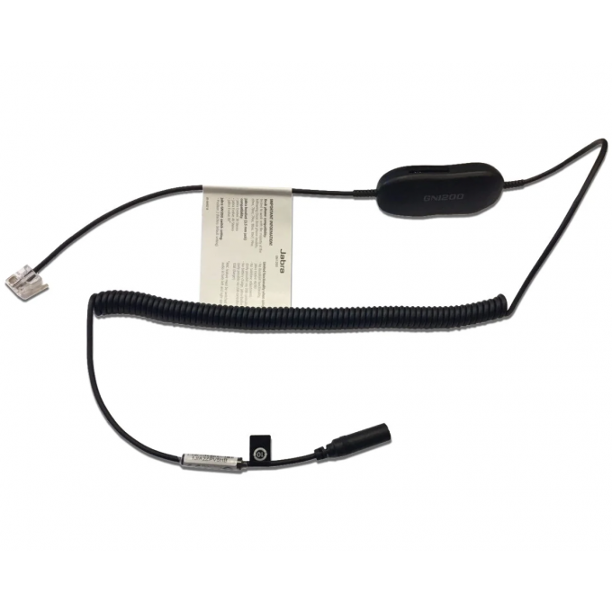 Шнур-переходник DESK PHONE CABLE FOR JABRA EVOLVE 88011-100 Шнур-переходник DESK PHONE CABLE FOR JABRA EVOLVE 88011-100