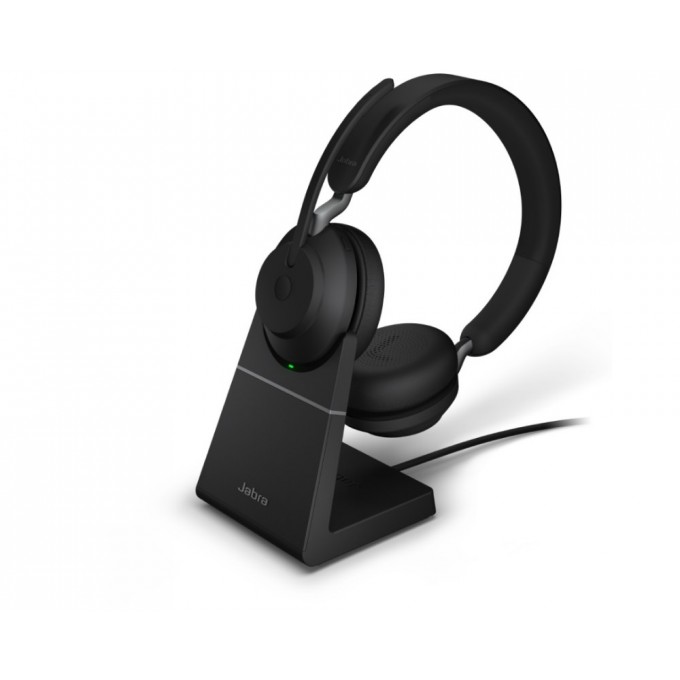 Гарнитура беспроводная JABRA EVOLVE2 65, Link380a UC Stereo Stand Black 26599-989-989 Гарнитура беспроводная JABRA EVOLVE2 65, Link380a UC Stereo Stand Black 26599-989-989