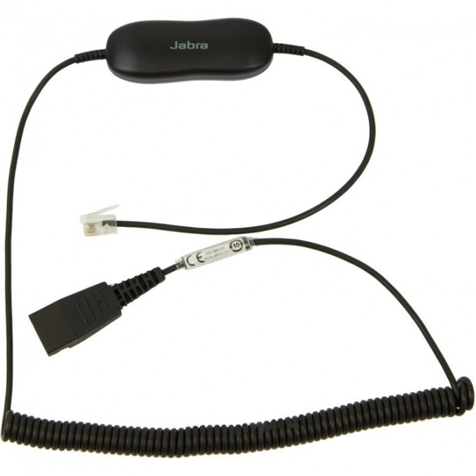 Кабель витой Jabra GN1216 QD-RJ10 SmartCord CC Avaya 88001-04 Кабель витой Jabra GN1216 QD-RJ10 SmartCord CC Avaya 88001-04
